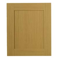 600mm Internal Fridge/Freezer Door Pack I Oak Style Shaker