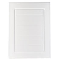 600mm Tall Oven Housing Door - Pack K White Country Style