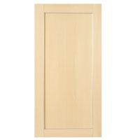 600mm Wide Fridge Freezer 60/40 Door Front - Pack U Beech Style Shaker