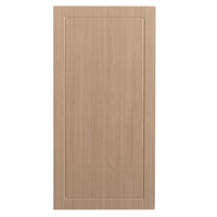 600mm Wide Fridge/Freezer 60/40 Door Front - Pack U Beech Style