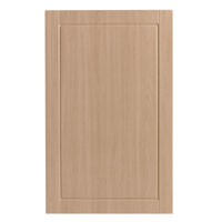 600mm Wide Larder or Fridge/Freezer Door Front - Pack E Beech Style