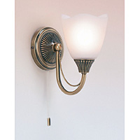 Unbranded 601 1AN - 1 Light Antique Plated Wall Light