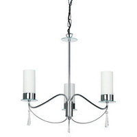 Unbranded 6012 3CH - 3 Light Polished Chrome Hanging Light