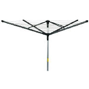 Unbranded 60m Minky Rotalift Plus Graphite Airer 4arm