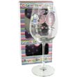 This fabulous and fun for those girlies 60th Birthday Wine Glass makes a great gift for her special