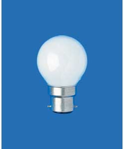 60W BC Soft White Golf Ball Light Bulb - 4 Pack