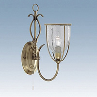 Unbranded 6351 1AB - 1 Light Antique Brass Wall Light
