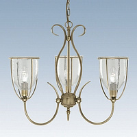 Unbranded 6353 3AB - 3 Light Antique Brass Hanging Light