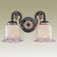 Unbranded 6402 2 - 2 Light Antique Brass Wall Light
