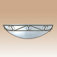 Unbranded 6420 - Antique Brass Wall Washer