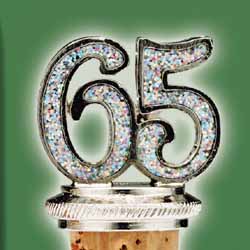 65 Years Bottle Stopper