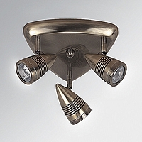 Unbranded 653 AN - Antique Brass Spot Light