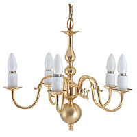 Unbranded 679 5PB - 5 Light Polished Brass Hanging Light