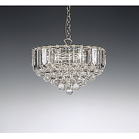Unbranded 699 14 - 3 Light Polished Chrome Hanging Light
