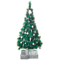 6ft 5in Fibre Optic Tree