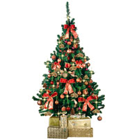 6ft 5in Pre-Decorated Tree Kit