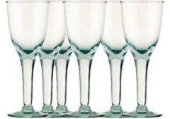 Unbranded 6Tulip Small Recycled Wine Glasses
