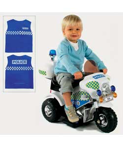 Unbranded 6V Police Patrol Bike