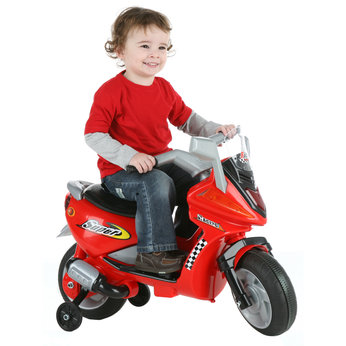 Unbranded 6V Super Motor Scooter - Red