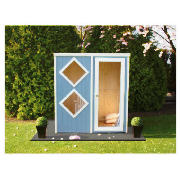 Unbranded 6x4 contemporary summer house with 2 windows