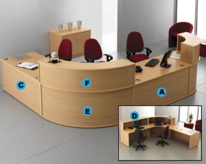 Unbranded 7 colours reception unit