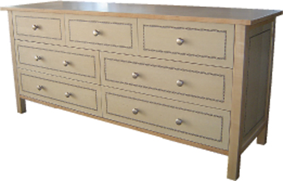 7 DRAWER LONG CHEST MARLBOROUGH