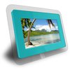 This elegant blue 7 Inch Digital Photo Frame allows you to showcase your best pictures in seconds wi