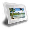 7 Inch Digital Photo Frame.Stainless steel and acrylic frame with a 7in LCD display.View photographs