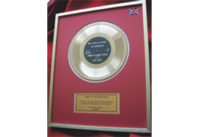 7 Inch Replica Gold Disc