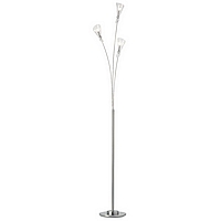 Unbranded 704 3FLSC - Satin Chrome Floor Lamp