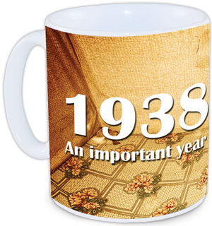 70th Birthday TV Theme Personalised Mug