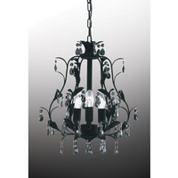 Unbranded 7103 3BK - 3 Light Black Hanging Light