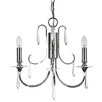 Unbranded 713 3CH - 3 Light Polished Chrome Hanging Light