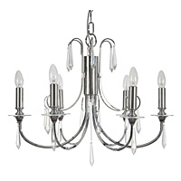 Unbranded 713 6CH - 6 Light Polished Chrome Hanging Light