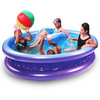 Unbranded 72 inch Round Waffle Paddling Pool