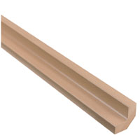 720mm Wall Corner Post Beech Style