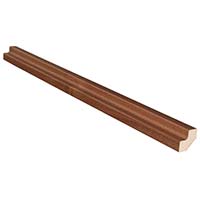 720mm Wall Corner Post Walnut Style Shaker