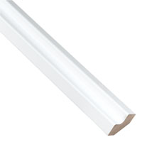 720mm Wall Corner Post White Country Style