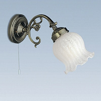 Unbranded 721 1 - Antique Brass Wall Light