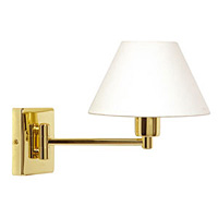 Unbranded 721 PB/S501 8WH - Polished Brass Swing Arm Light