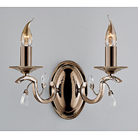 Unbranded 7422 2AB - Antique Brass Wall Light