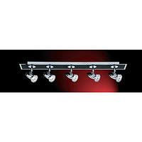 Halogen bar fitting with a black and chrome finish. Length - 80cm Diameter - 9cmProjection - 12cmBul
