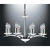 Unbranded 7548 8CC - 8 Light Polished Chrome Hanging Light