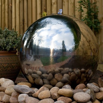 Unbranded 75cm Stainless Steel Sphere