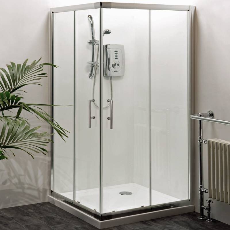 Unbranded 760 x 760 Corner Entry Shower Enclosure