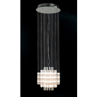Unbranded 761 12P - Chrome and Crystal Pendant Light