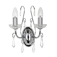 Unbranded 780 2CH - Polished Chrome Wall Light