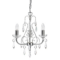 Unbranded 780 3CH - 3 Light Polished Chrome Hanging Light