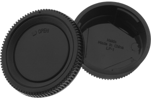 Unbranded 7dayshop Camera Body and Lens Rear Cap for Nikon