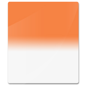 Unbranded 7dayshop Square Graduated Resin Filter - Orange